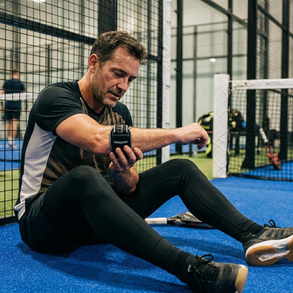 ElbowFix™ — Codera diseñada para el pádel